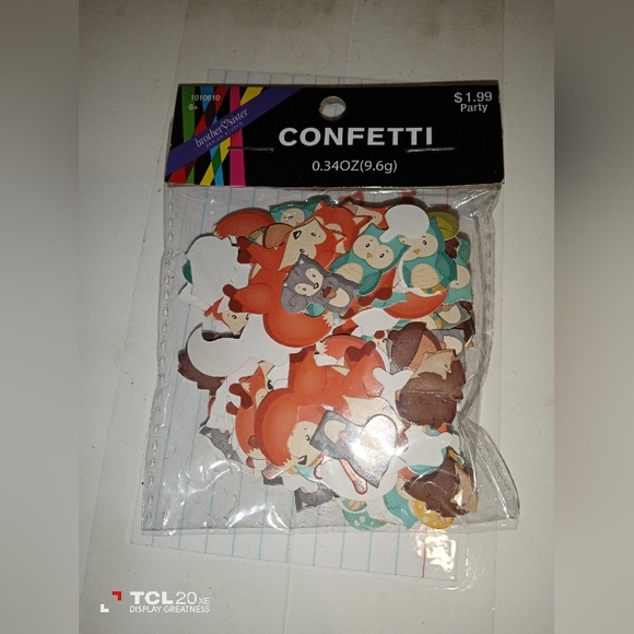 🦊 woodland creatures🦁20 pack unopened birthday party set - Picture 2 of 10